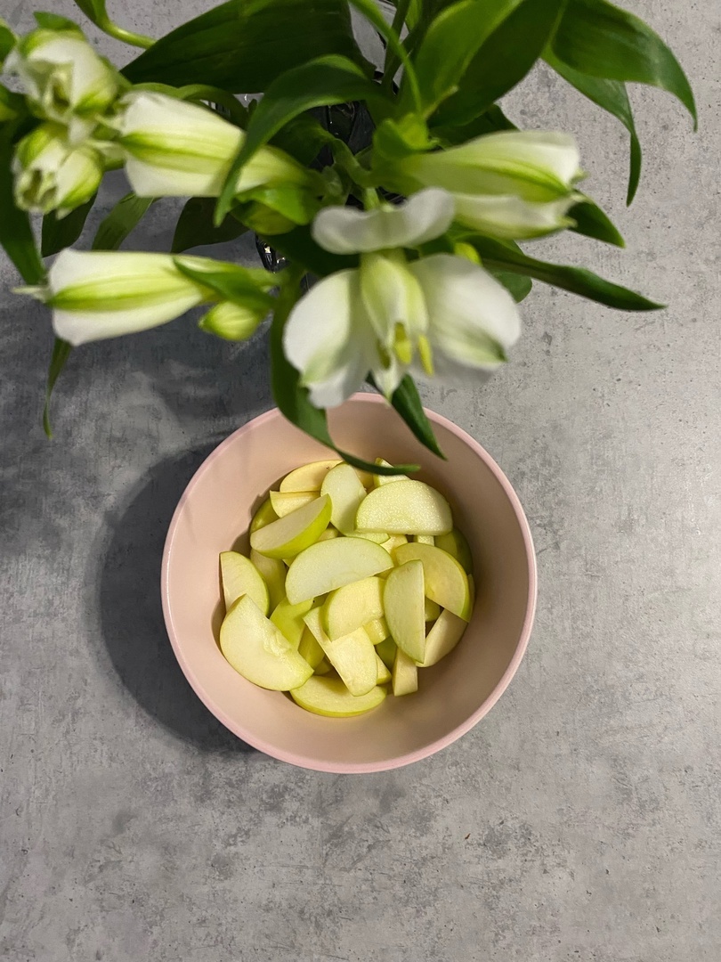 2 яблока для отличного перекуса