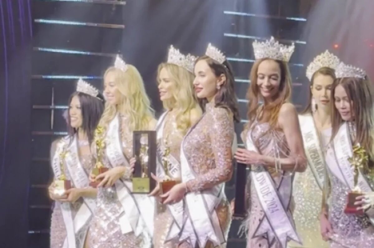    Россиянка заняла второе место на конкурсе Mrs Supermodel Worldwide 2024