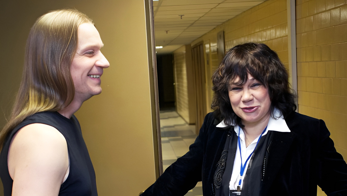 Валерий Кипелов и поэтесса Маргарита Пушкина (фото из открытых источников)