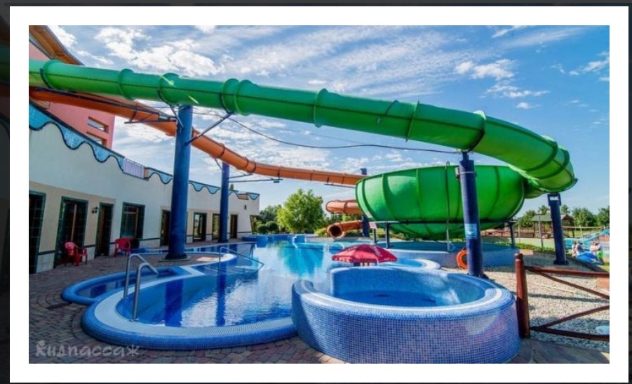 Фото аквапарка в Балатонфюреде из интернета. 