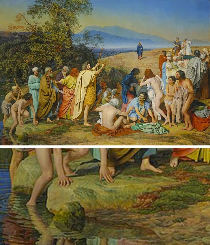 Александр Иванов «Явление Христа народу», 1836 г. – не позднее 1855 г.