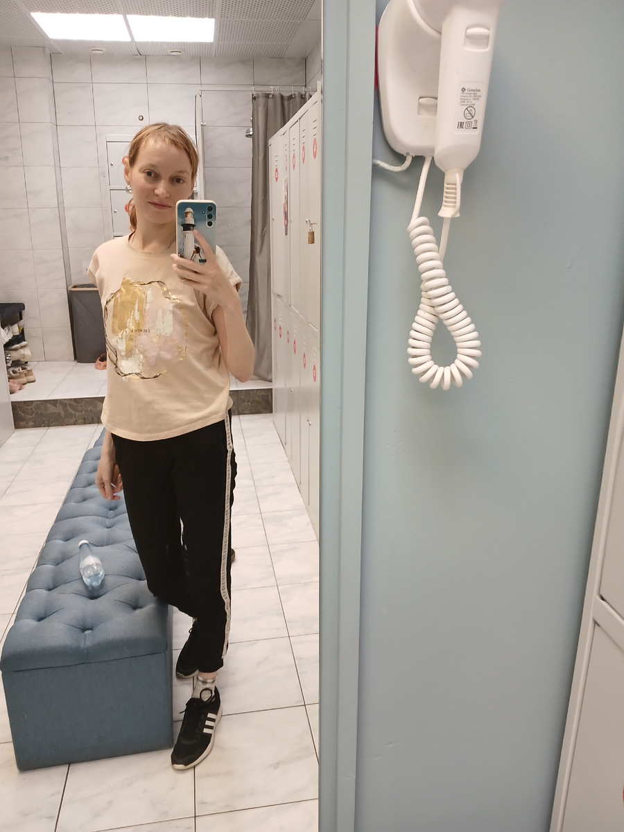 Фото перед тренировкой