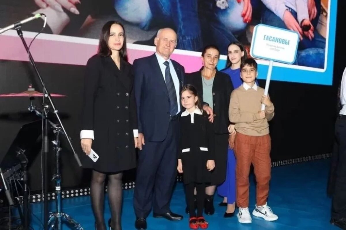    Семья из Дагестана победила на Всероссийском конкурсе «Семья года»