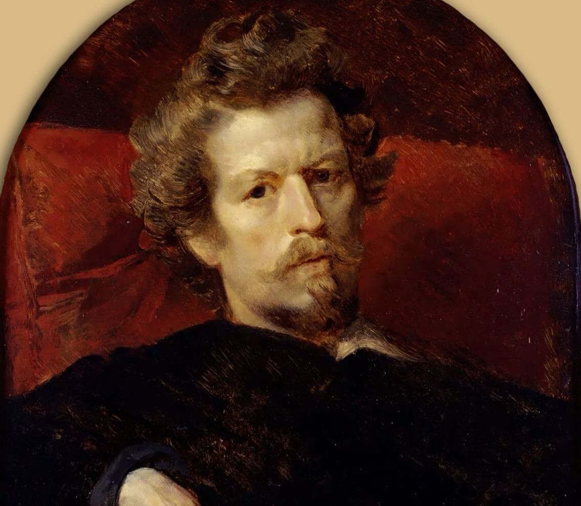 Карл Брюллов. Автопортрет, фрагмент 1848 год, Государственная Третьяковская галерея, Москва © Public domain 