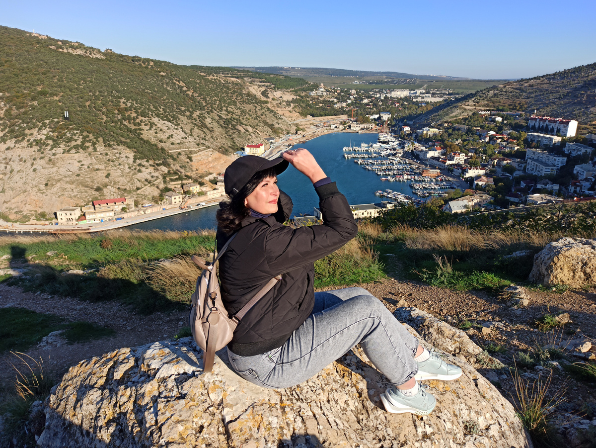 Балаклава с крепости Чембало.