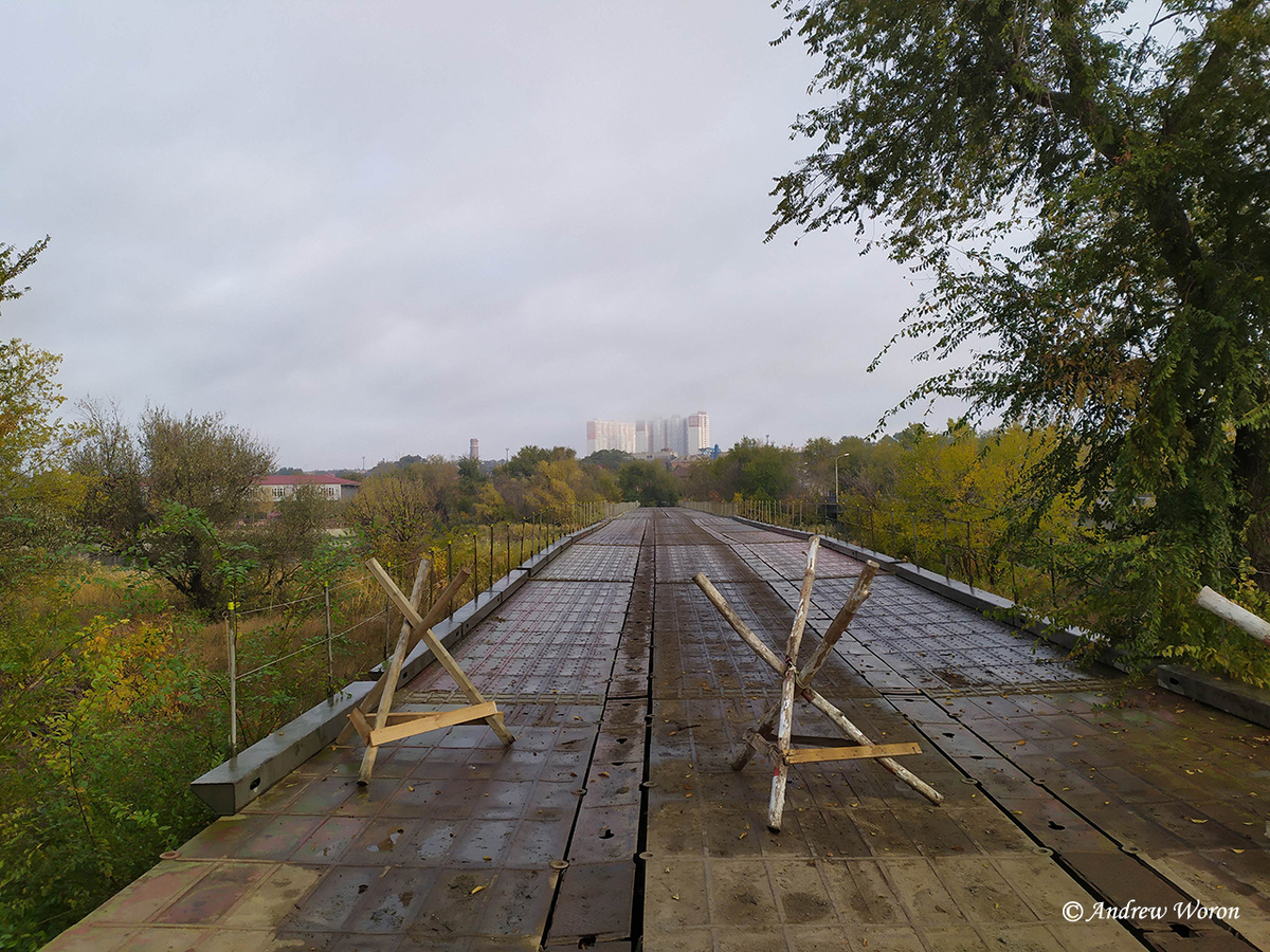 Технический мост в Кумженку