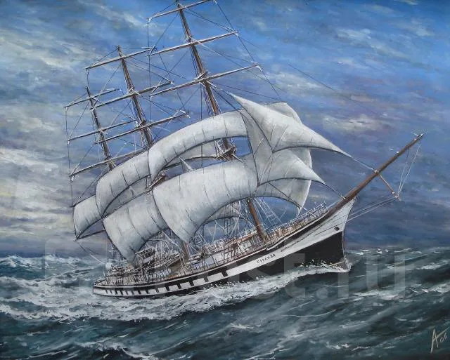 Картина «Фрегат «Паллада». Взято с Яндекс.Картинки