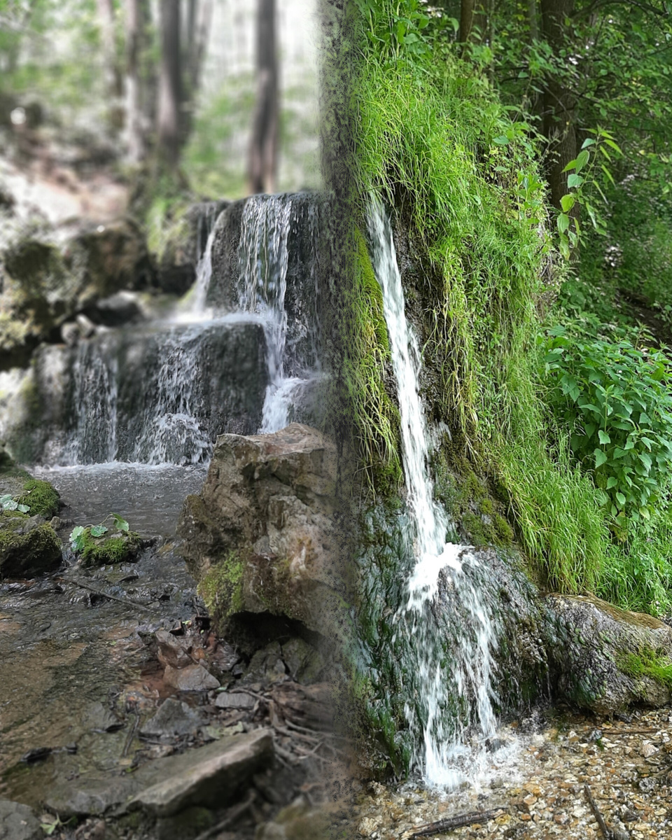 Два водопада в Калужской области 