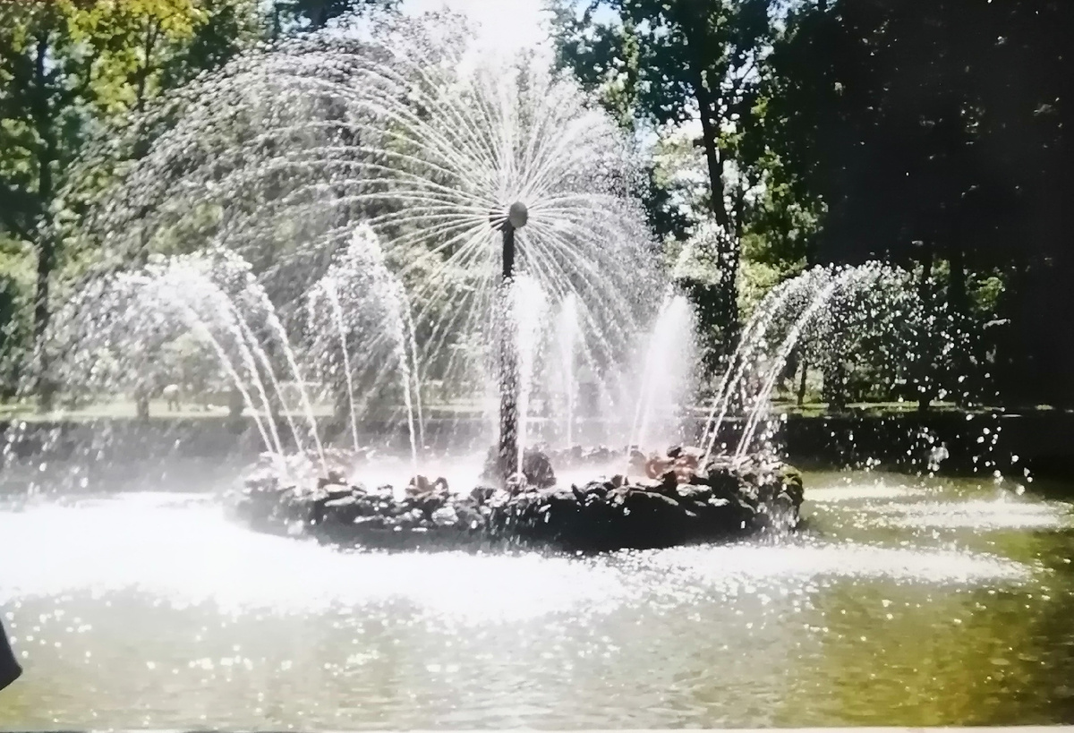 Петергоф. Фонтан "Солнце"