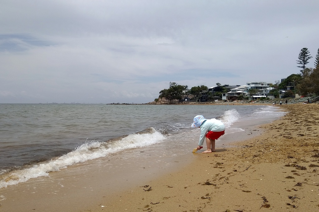 Маргейт-Бич, Квинсленд, Австралия, фото (как и следующие) - из домашнего архива