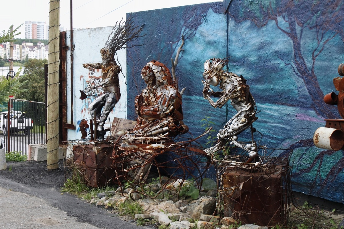 Фото автора. Музей современной скульптуры «Парк 13»