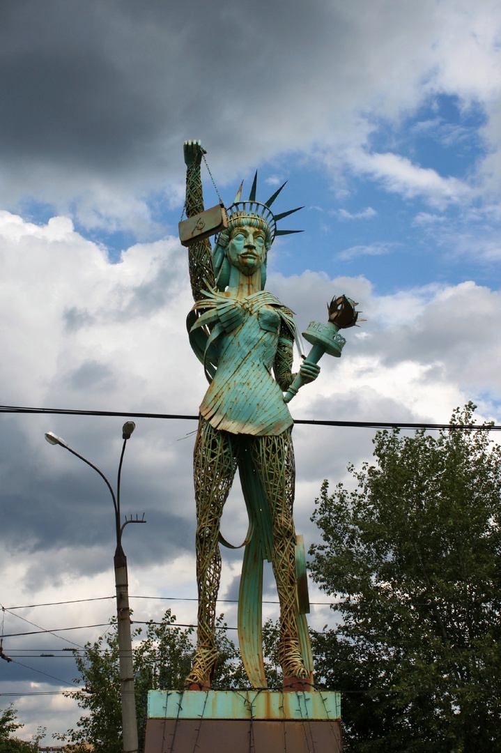 Фото автора. "Статуя Свободы NEW", Парк 13.