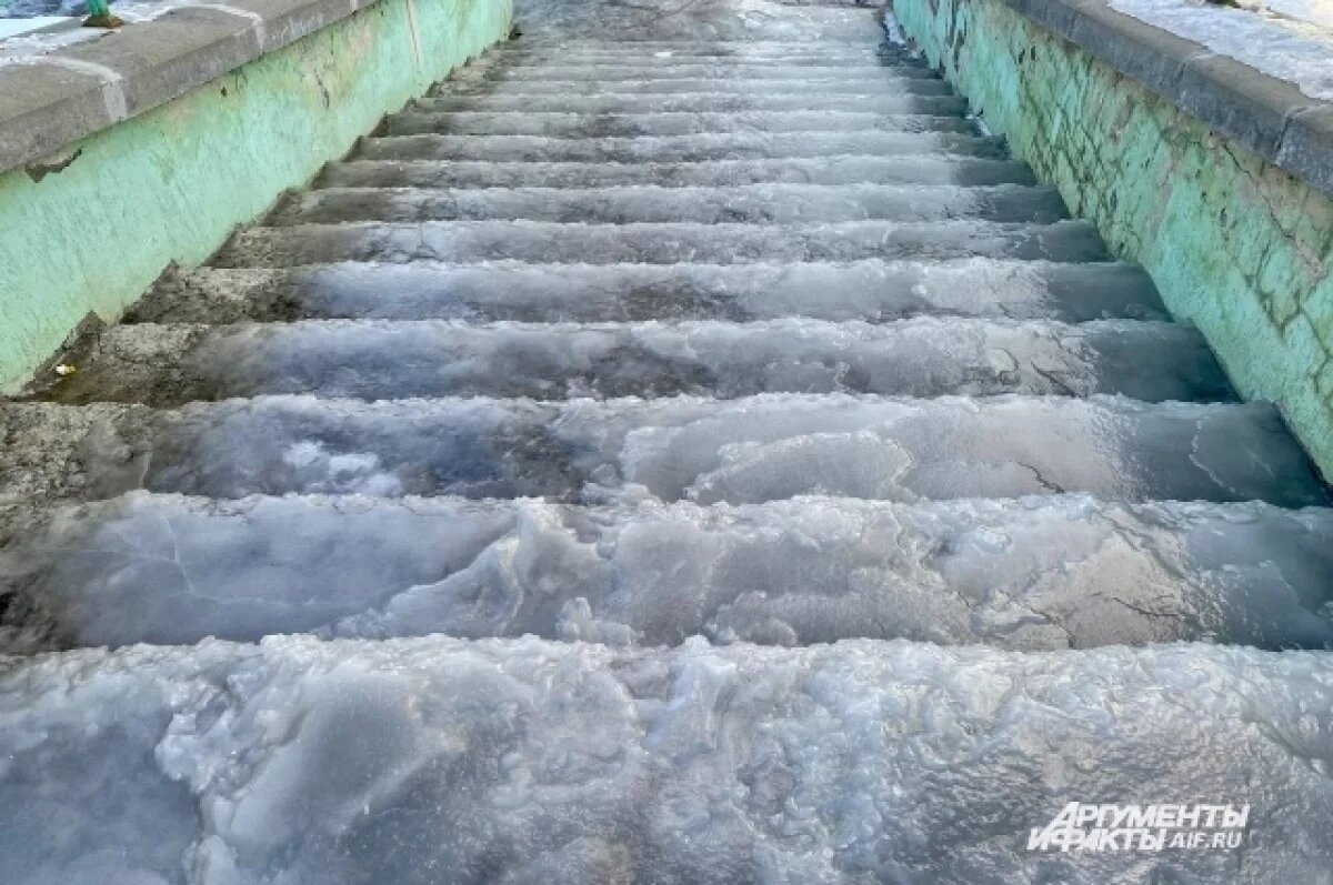    В Перми прокуратура помогла инвалиду взыскать выплату за травму на гололёде