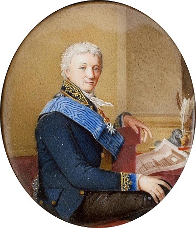    Портрет графа А. С. Строганова. Миниатюра на эмали. 1806 г. Государственный Эрмитаж / Фото: hermitagemuseum.org