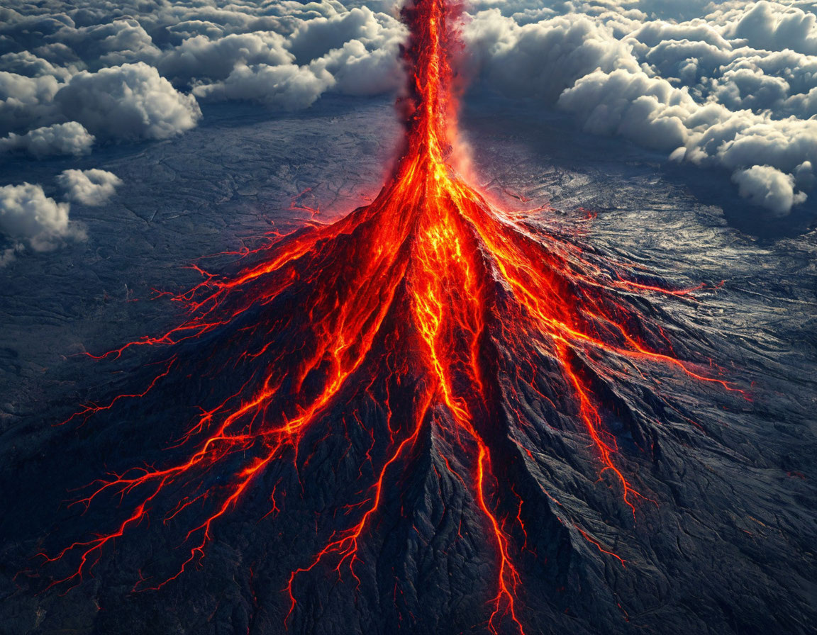 Извержение вулканов на Земле - Чатский