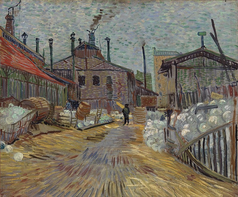 Завод в Аньере, 1887