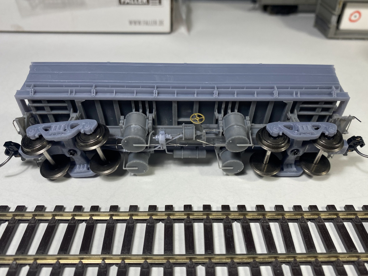 Модель думпкара 32-6982 в масштабе 1:87 