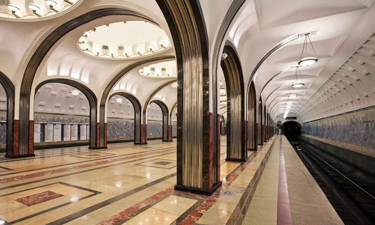 Станция метро "Маяковская". Фото с сайта https://stihi.ru/2020/05/31/4741. Взято с Яндекс.Картинки