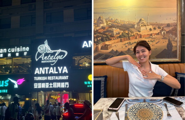 Для ужина мы выбрали турецкий ресторан «Анталья» и ели вкусный шашлык