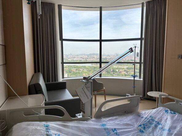 Сейчас вид кажется очень красивым, а тогда мне было не до него