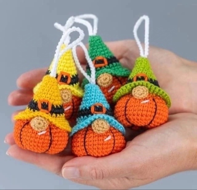 Гномик Тыква (брелок) 