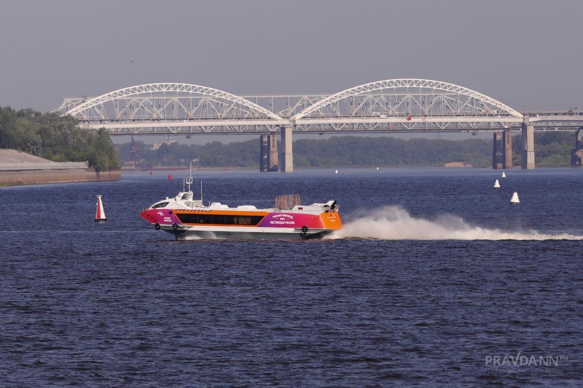    Пассажиропоток нижегородского скоростного флота вырос в 30 раз