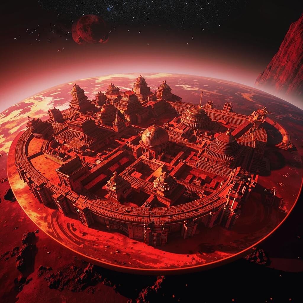 Вот так выглядит Нибиру в представлении нейросети.