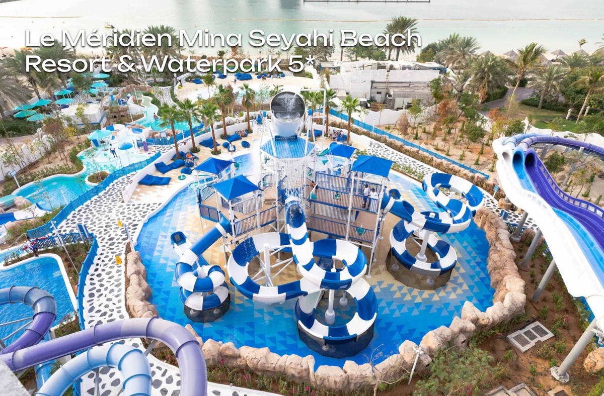 Отель Le Méridien Mina Seyahi Beach Resort & Waterpark. Подобрать тур можно на сайте vezdehot.ru