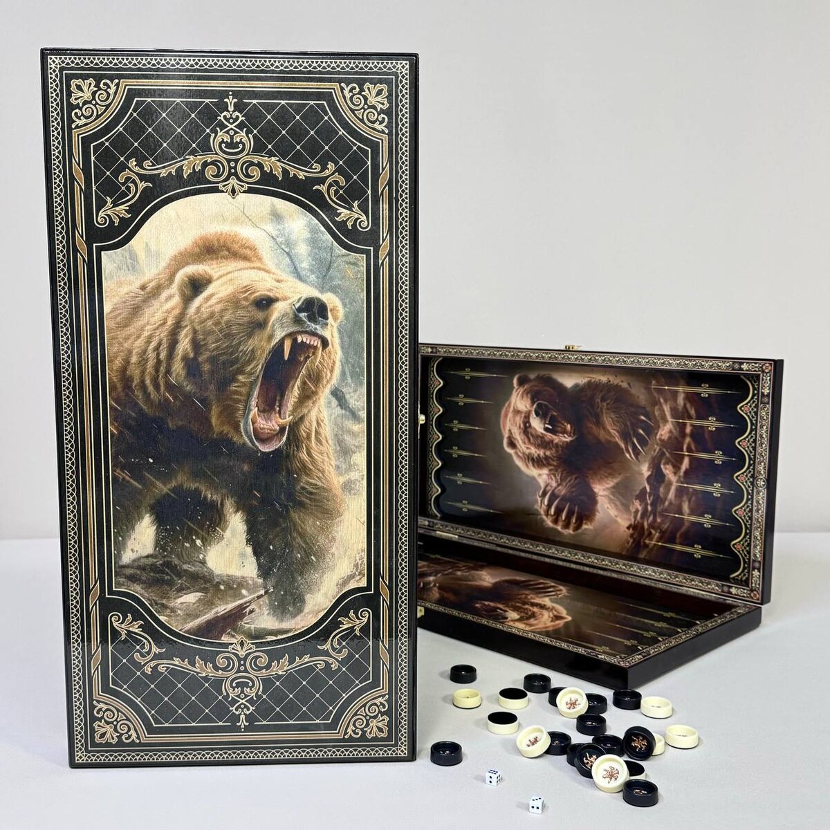 В наличии на kaspi.kz нарды HASSO F2405