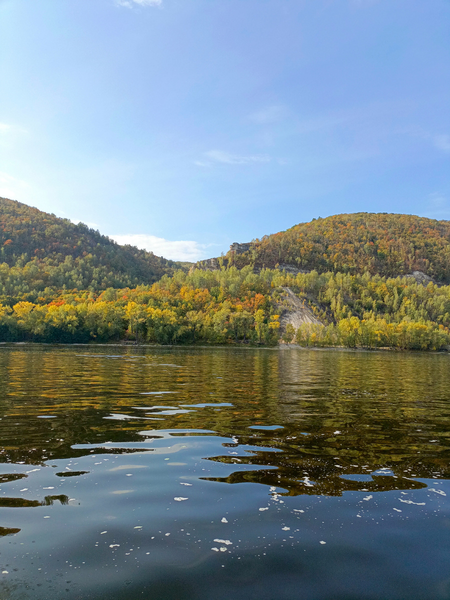 Жигулёвские горы в сентябре. Гора Верблюд.
