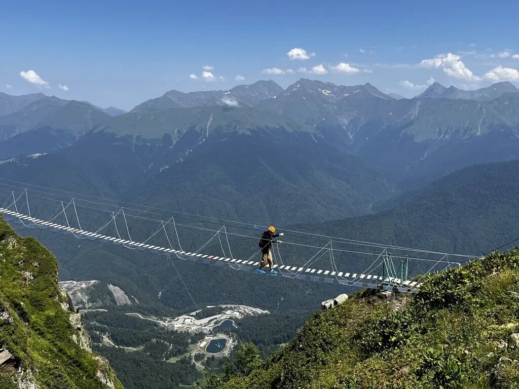     Курорт Роза Хутор. © "Интерфакс". Юлия Батырь