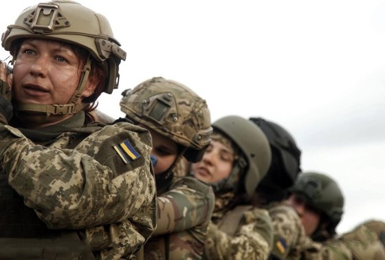    Солдаты ВСУ