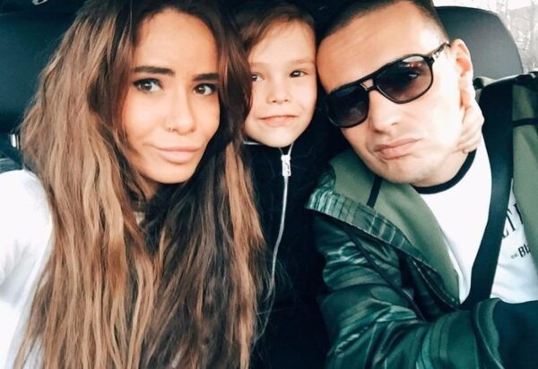    Айза и Гуф с сыном, фото: дзен.ру