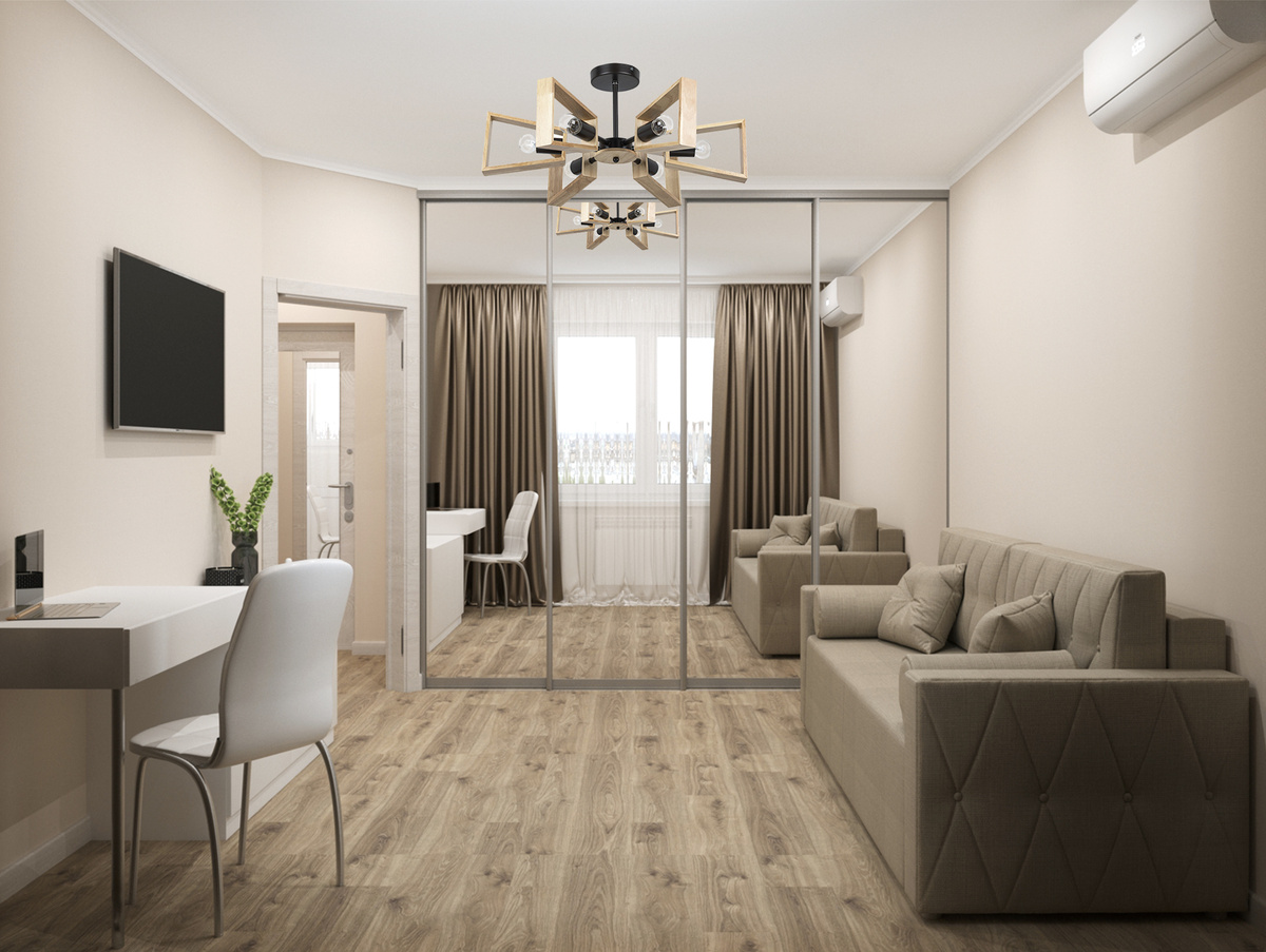 Проект гостинной