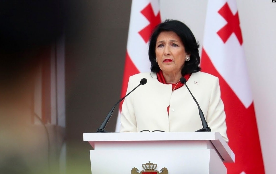    Зурабишвили не признала итоги выборов в Грузии и призвала к протестам