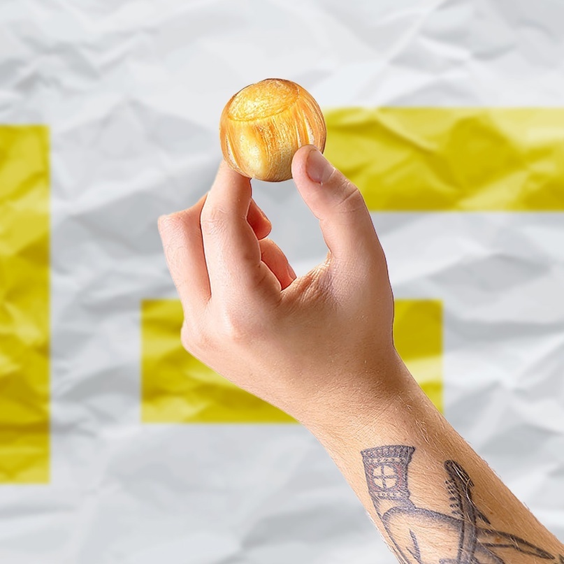 Сыр сухой бочонок Cheecorn