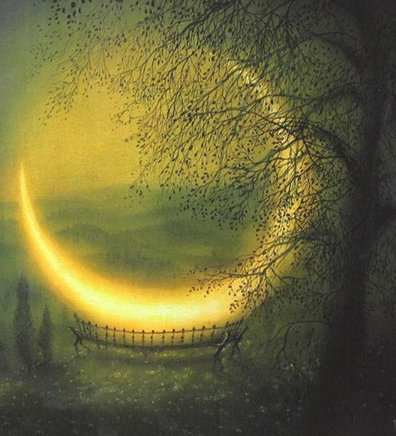 Спящая луна