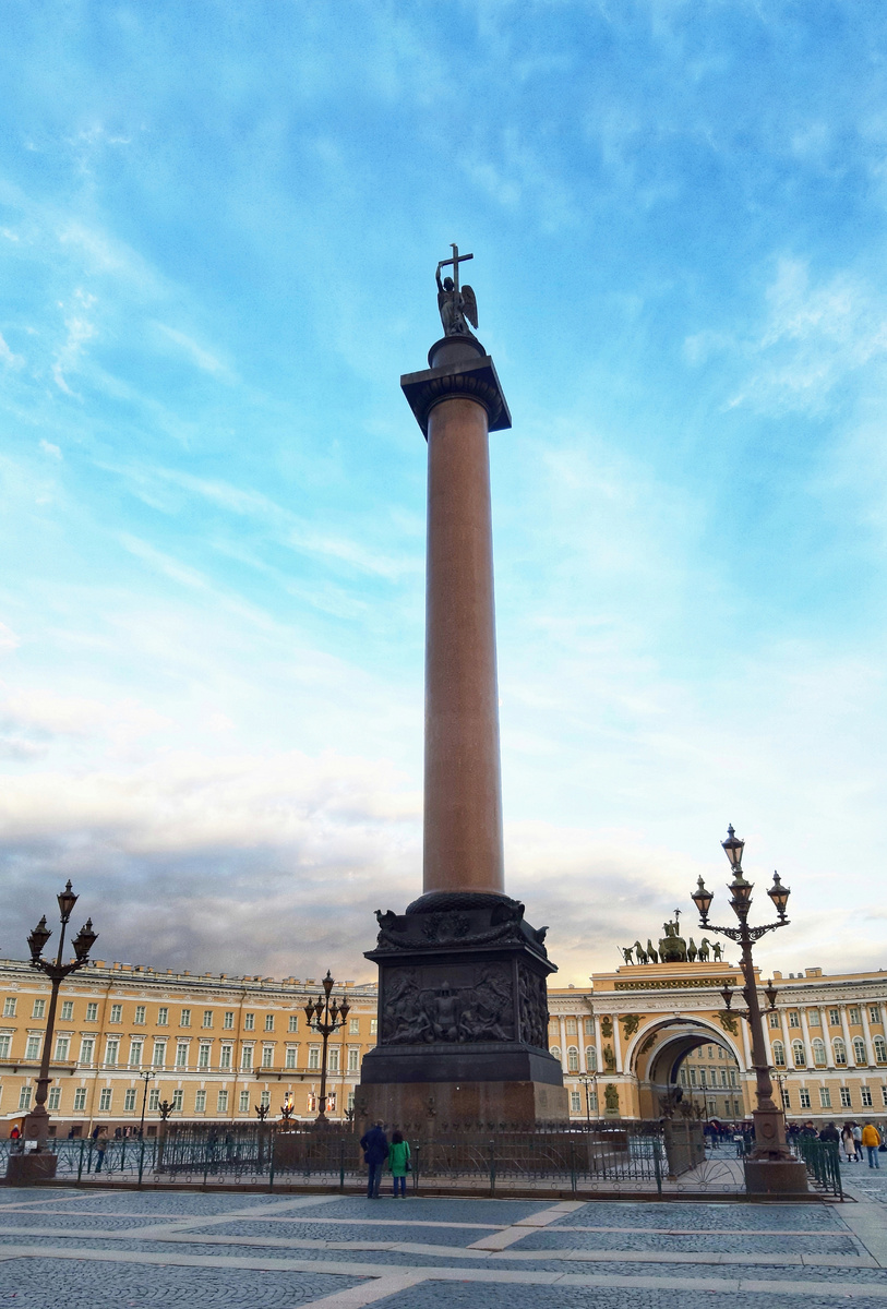 г. Санкт-Петербург. Александровская колонна. Фото автора.