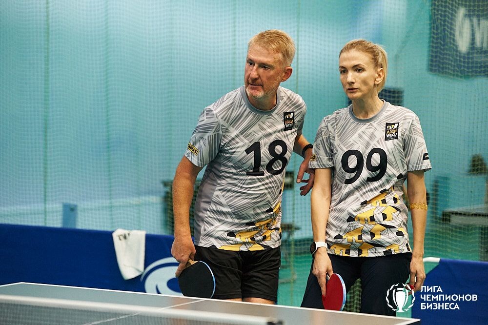 Капитан команды Александр Львовский и Ольга Корда 