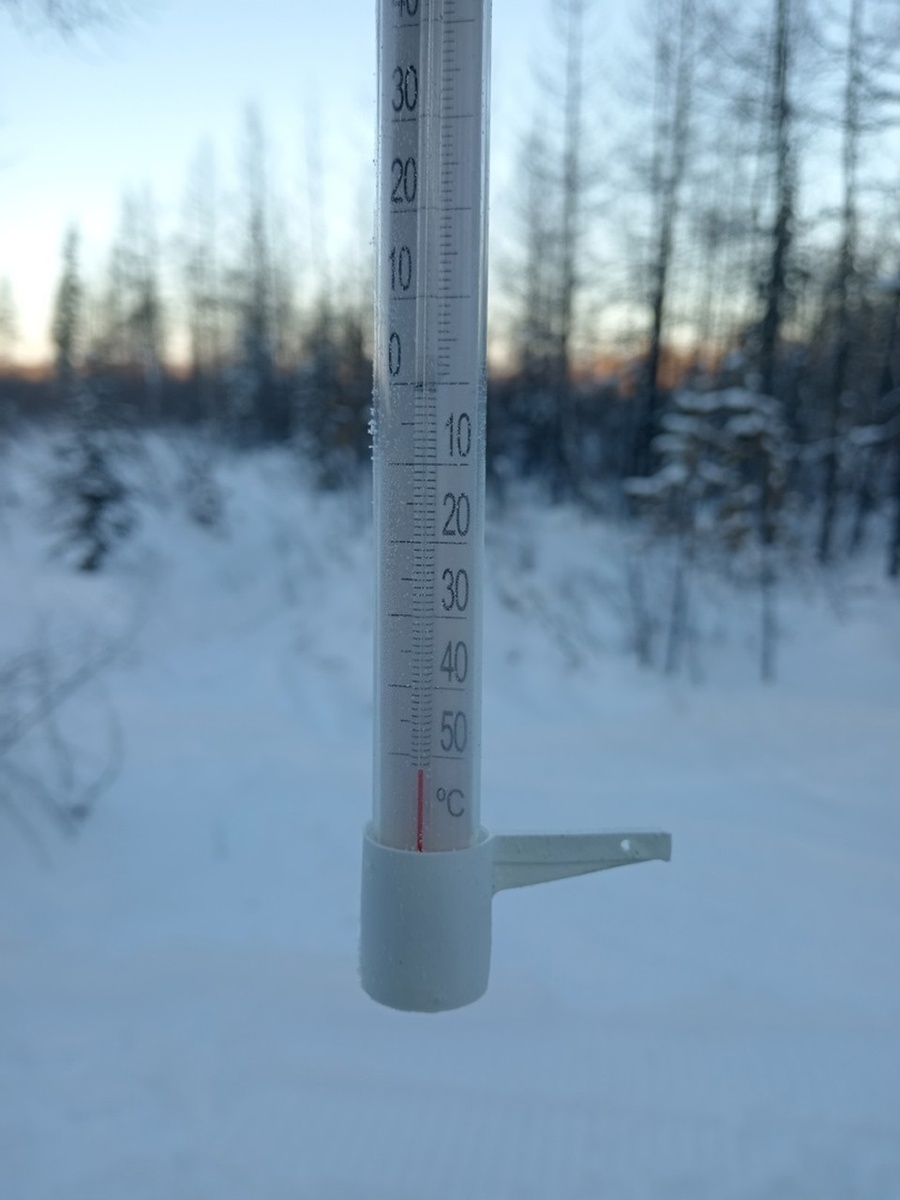    Термометры не справляются, а люди - да. Фото: Евгения Мороз, заповедник "Тунгусский".