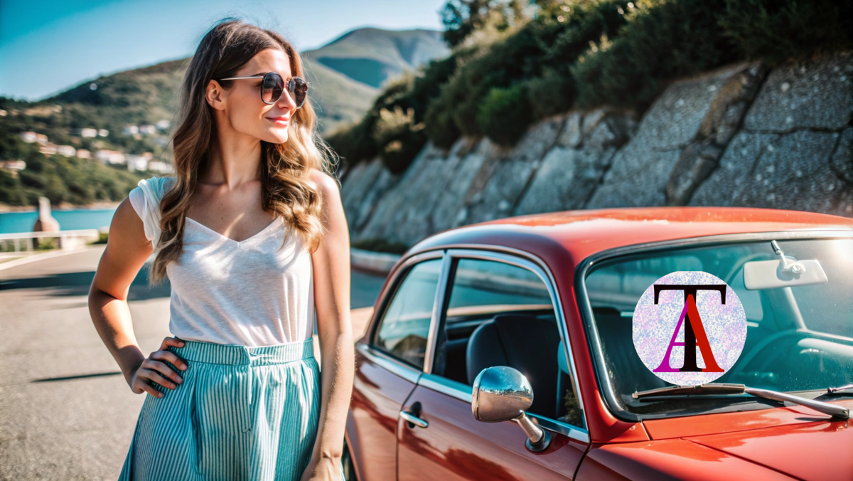 Села в тачку и уехала в закат