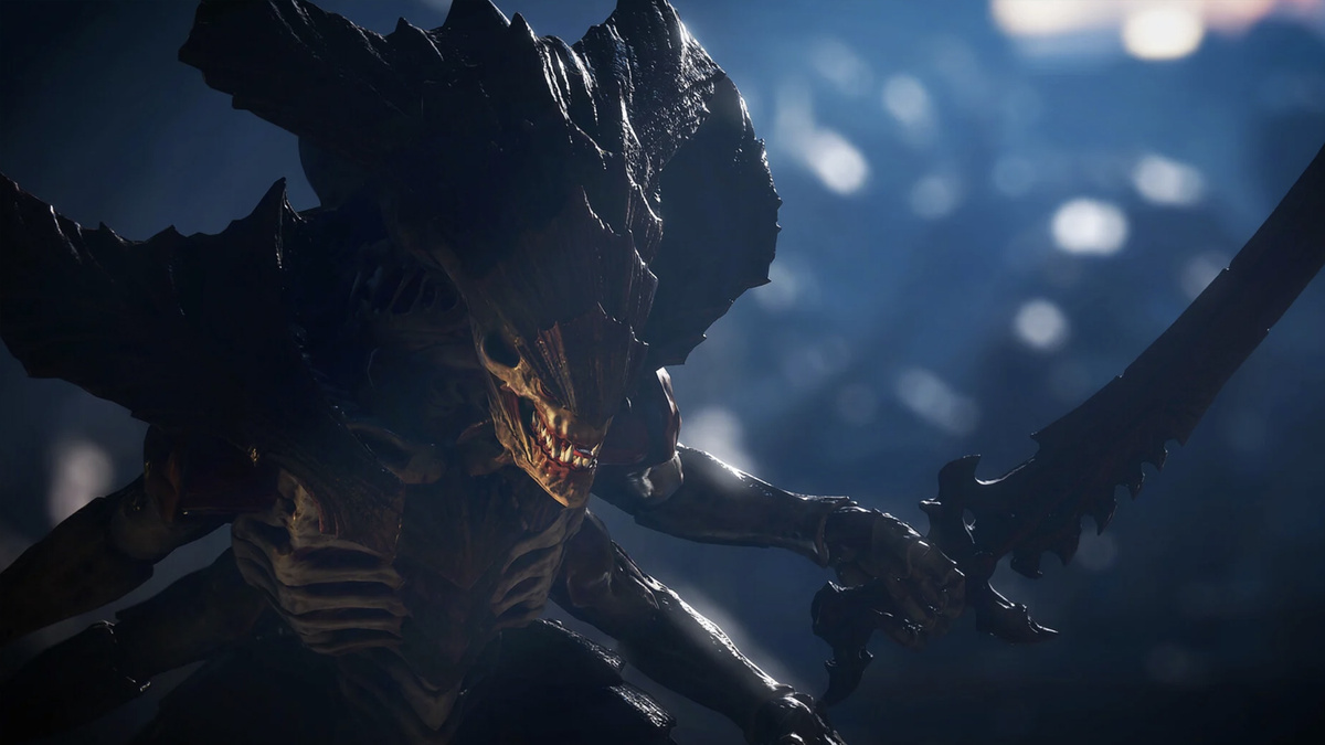 Скриншот из игры "Warhammer 40.000: Space Marine II"