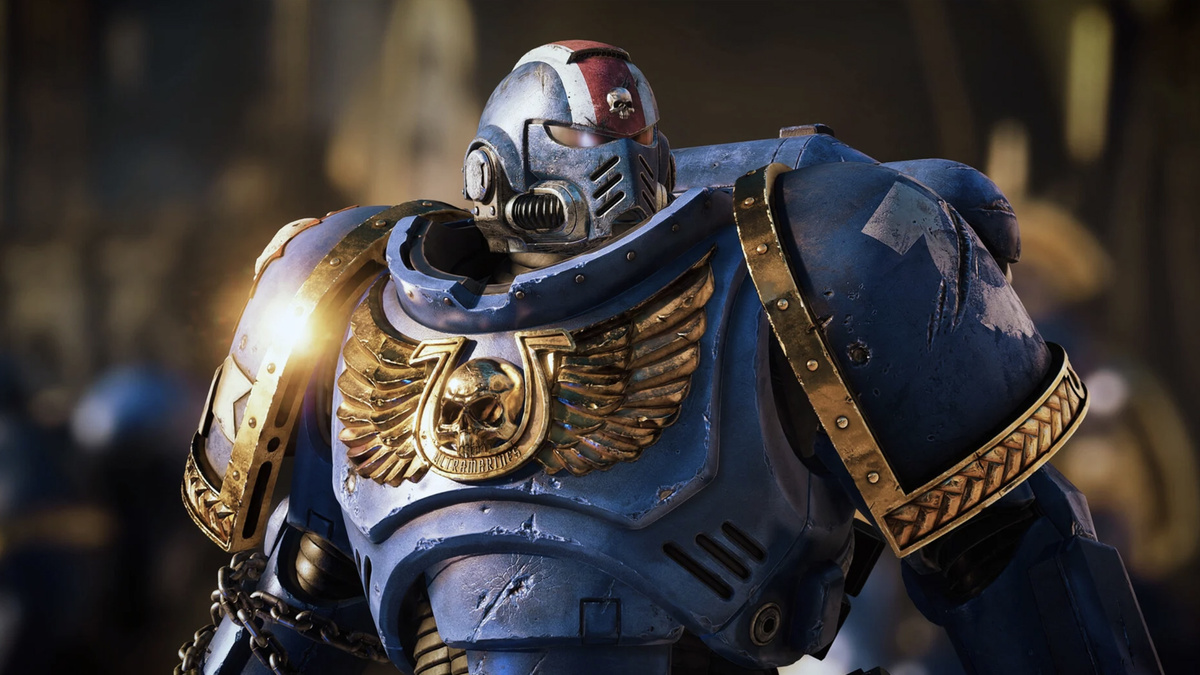 Скриншот из игры "Warhammer 40.000: Space Marine II"