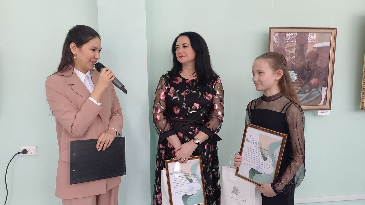 На персональной выставке