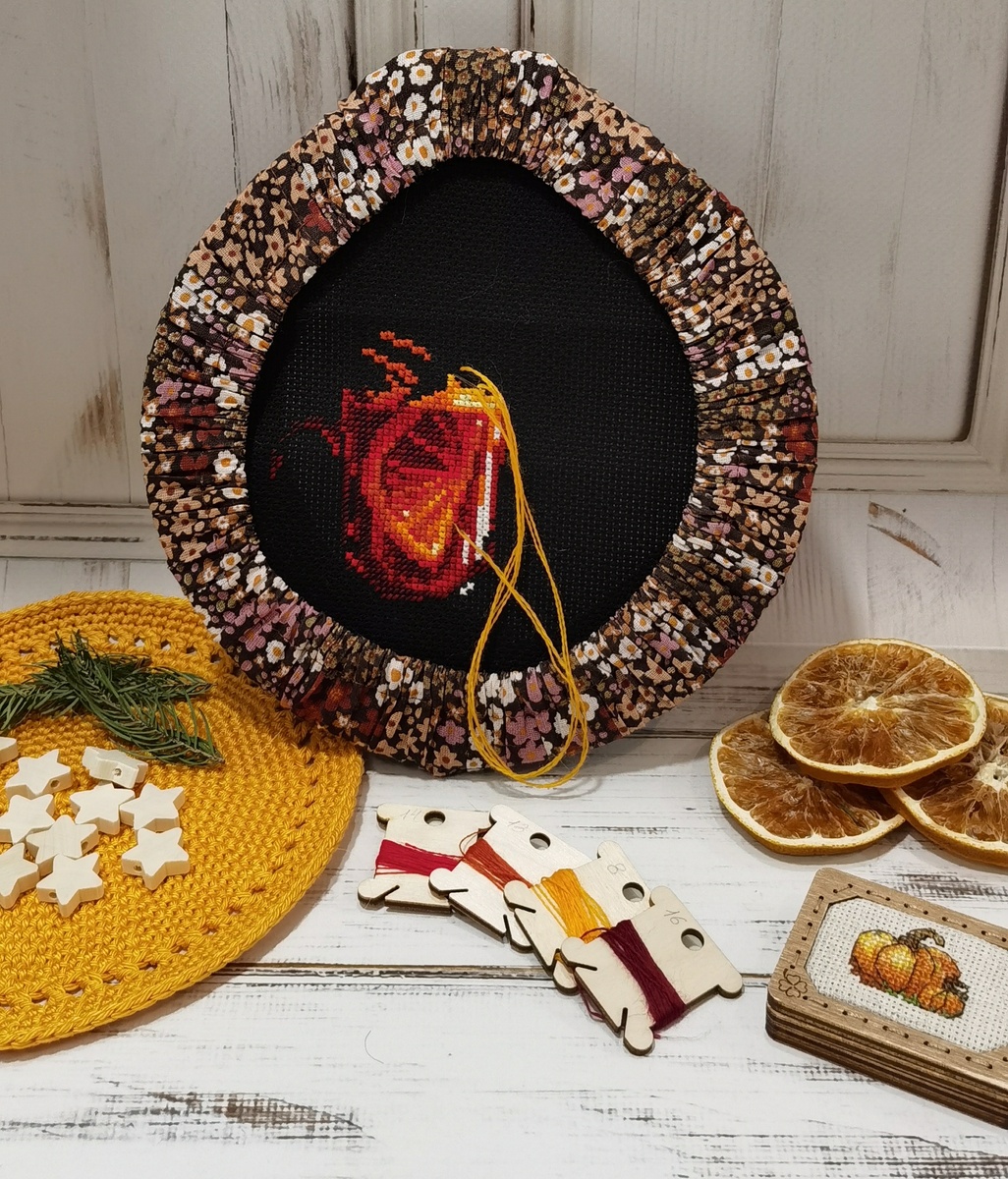 Вышивка крестиком от "Риолис". Вышивает Ксения Kukanchik 