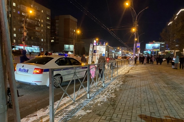 Темные улицы Новосибирска