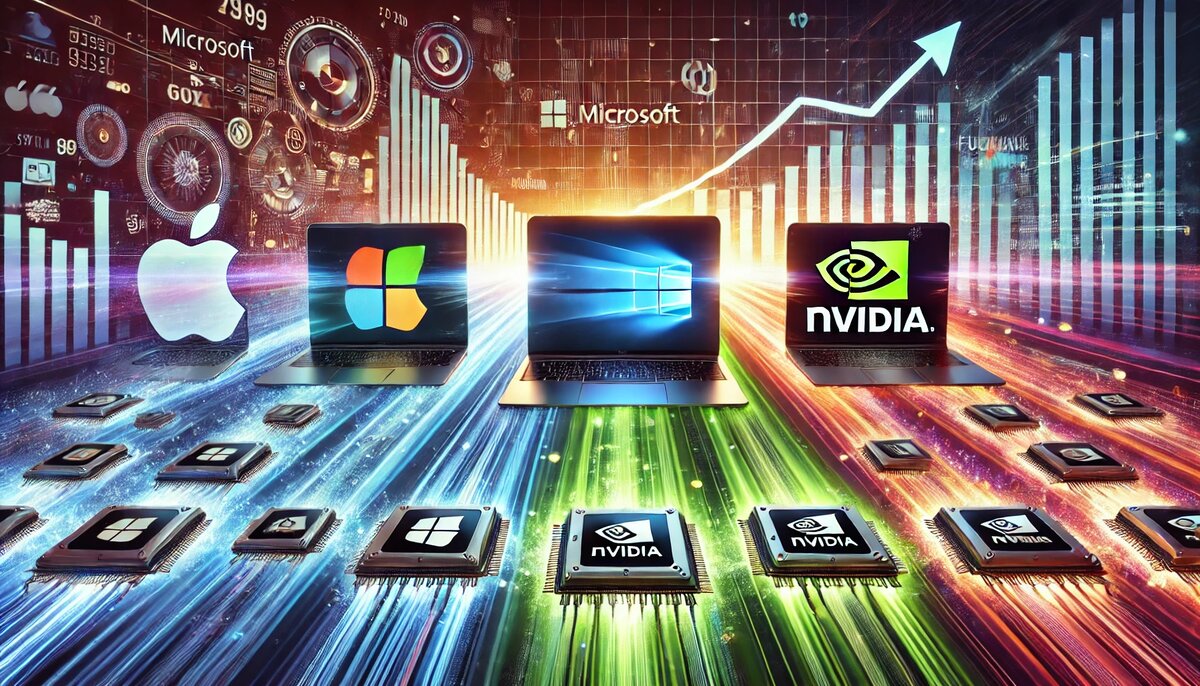 Apple, Microsoft и Nvidia