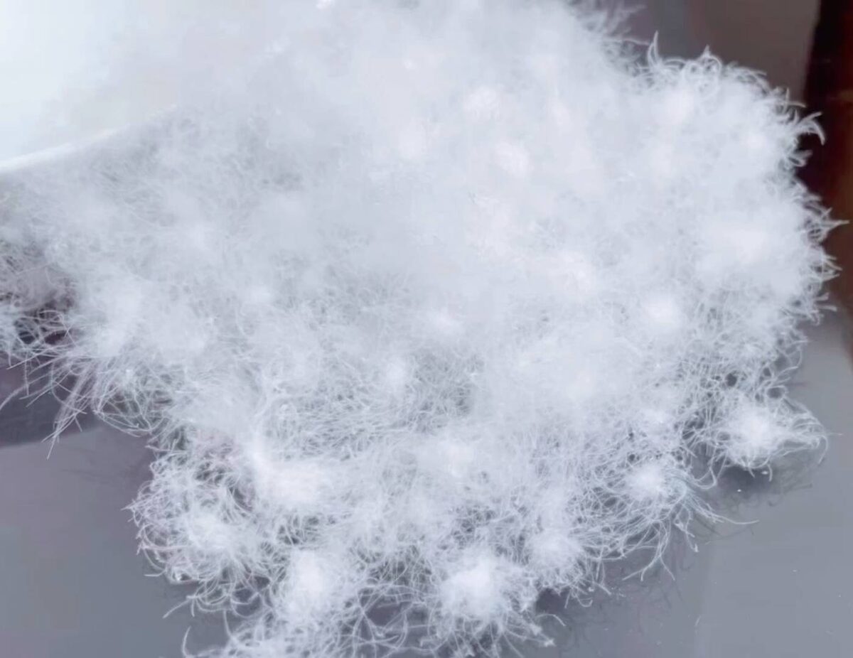 Пух гусинный