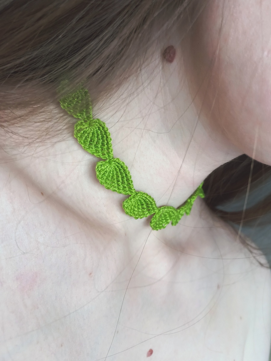 Чокер "Утренняя роса" 