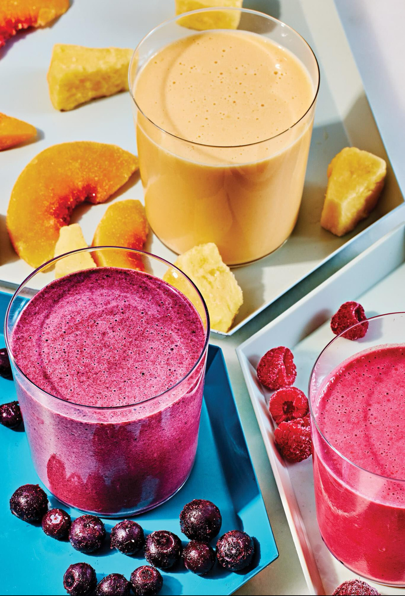 Фрукты+йогурт